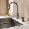 Pure.Sink Elite Steel Shine built-in soap dispenser PVD Gun Metal, refillable from above PS9010-61